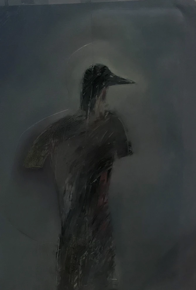 Crow with No Arms by Holly Roberts (American, born 1951),