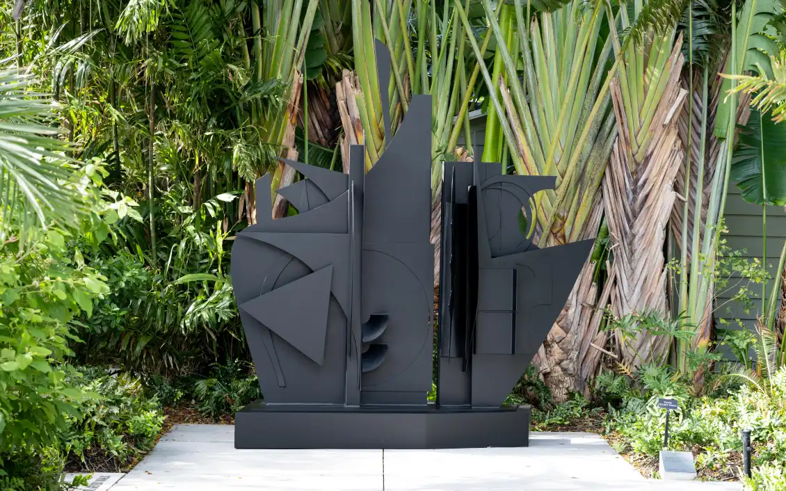 "Night Wall VI," 1976, Welded and painted aluminum