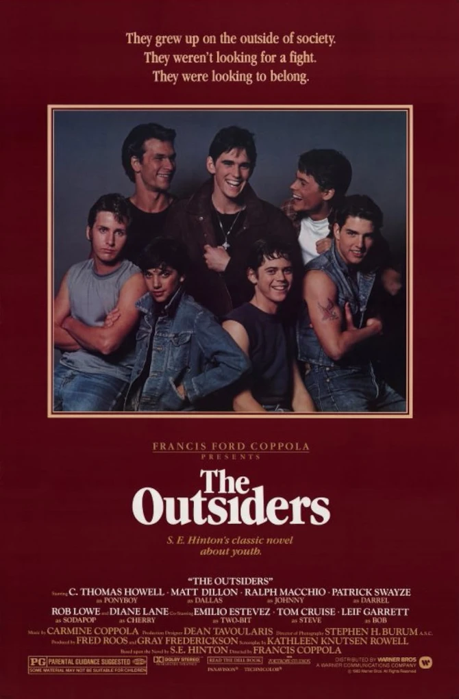 The Outsiders (1983) Film Poster