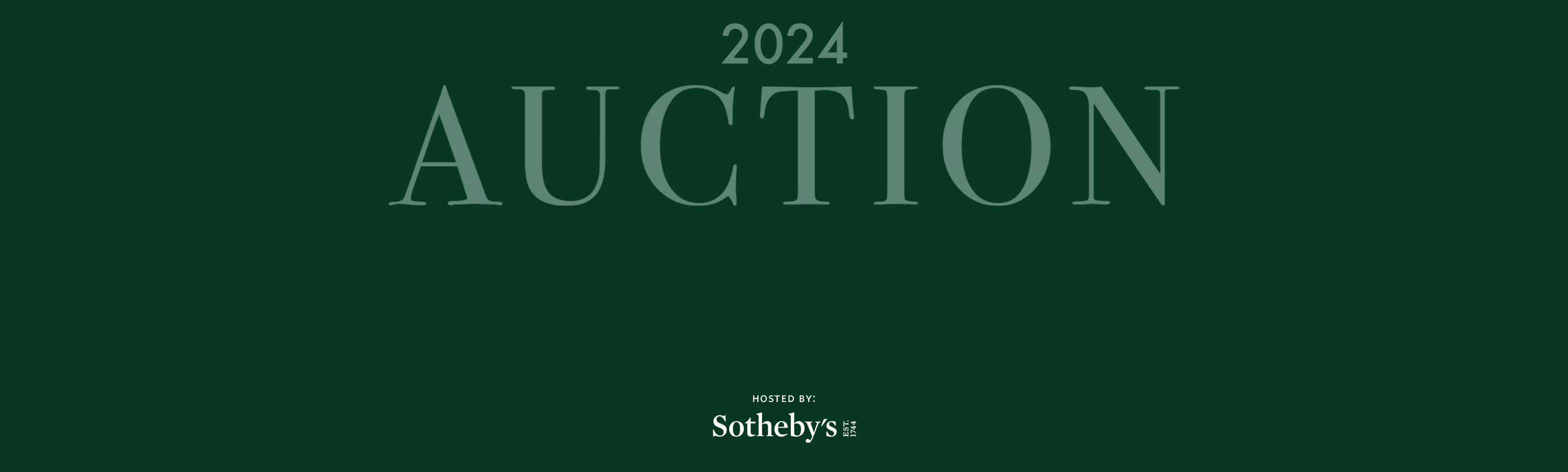 2024 Auction preview image